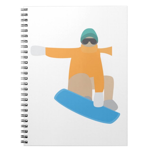 Snowboarder Notebook (Front)