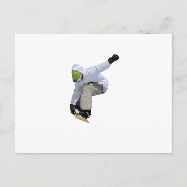 snowboarder postcard (Front)