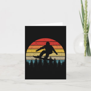 Snowboarder Retro Snowboarding Snowboard Extreme S Card