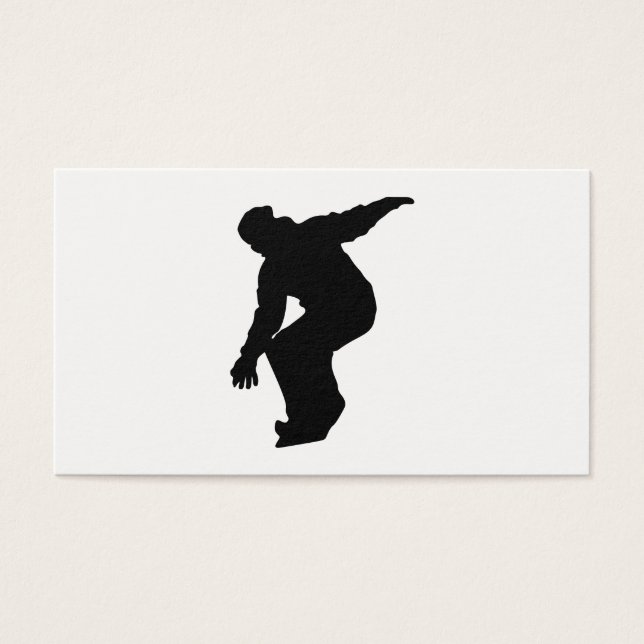Snowboarder Silhouette (Front)