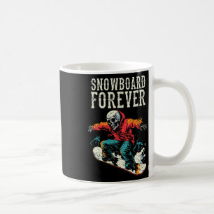 Snowboarder Skeleton - Snowboarding Winter Sports Coffee Mug