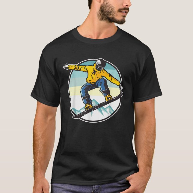 Snowboarder Snow Boarding Snowboarders  T-Shirt (Front)