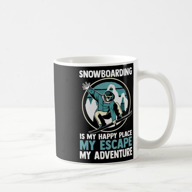 Snowboarder Snowboarding 2  Coffee Mug (Right)