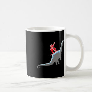 Snowboarder Snowboarding Mountain Snowboard Dinosa Coffee Mug
