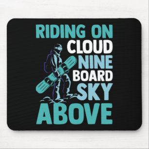 Snowboarder Snowboarding  Mouse Mat