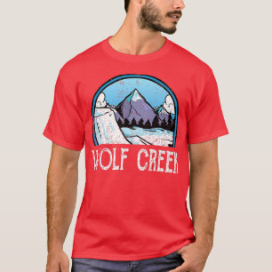 Snowboarder Snowboarding Oregon Wolf Creek Skier S T-Shirt