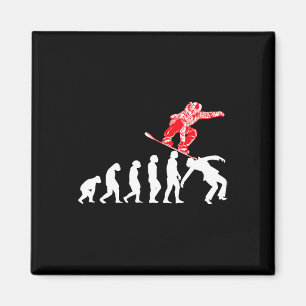 Snowboarder Snowboarding Snowboard Magnet