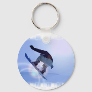 snowboarding-12 key ring