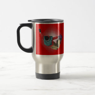 Snowboarding 7 travel mug