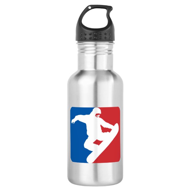 Snowboarding All Star 532 Ml Water Bottle (Front)