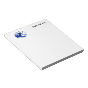 Snowboarding and Snowflakes Notepad