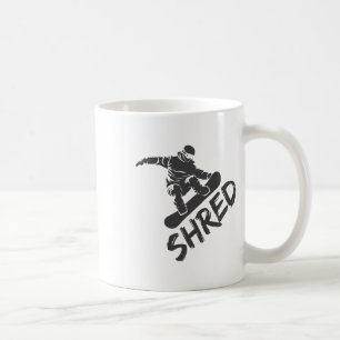 Snowboarding Apparel Freestyle Snowboarder Shred Coffee Mug