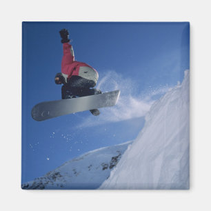 Snowboarding at Snowbird Resort, Utah (MR) Magnet