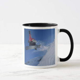 Snowboarding at Snowbird Resort, Utah (MR) Mug