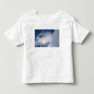 Snowboarding at Snowbird Resort, Wasatch Toddler T-Shirt