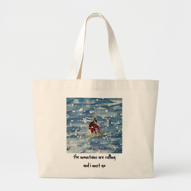 Snowboarding Bag (Front)