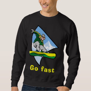 Snowboarding Basic Sweatshirt men's T-shirt