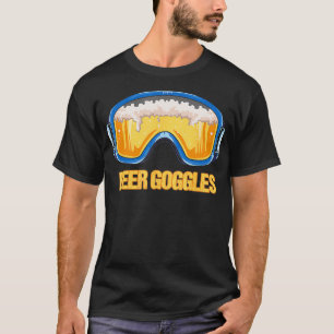 Snowboarding Beer Goggles Ski Mountain T-Shirt