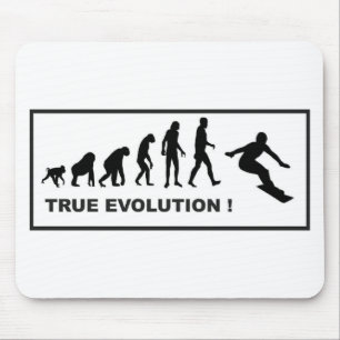 snowboarding evolution mouse mat