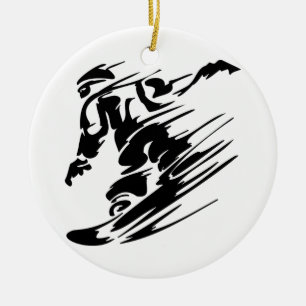 Snowboarding Extreme Sport Ornament