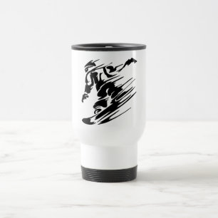Snowboarding Extreme Sports Travel Mug