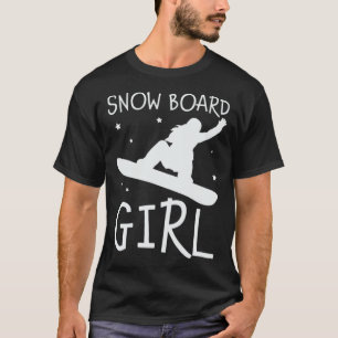 Snowboarding Girl Winter Snowboard Snowboarder T-Shirt