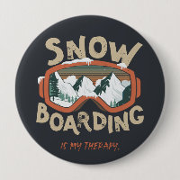 Snowboarding Is My Therapy - Winter Sport