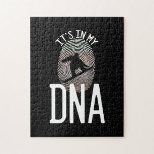 Snowboarding It Is In My DNA Jigsaw Puzzle