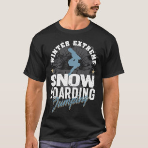 Snowboarding Jumping T-Shirt