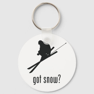 Snowboarding Key Ring