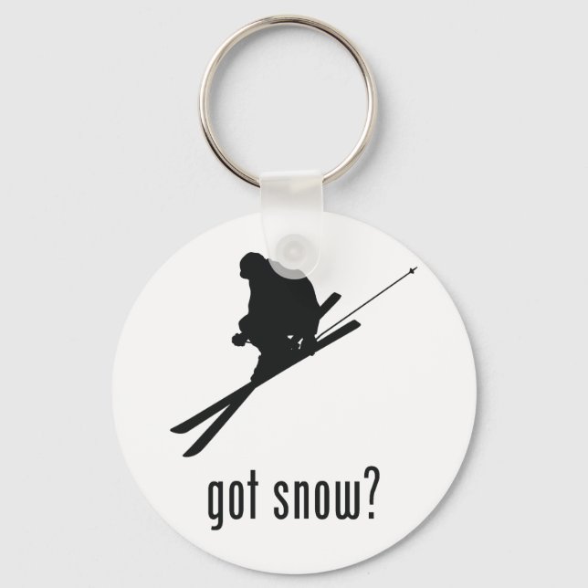 Snowboarding Key Ring (Front)