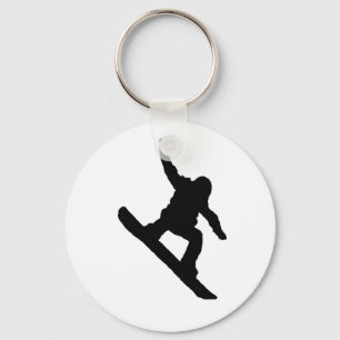 Snowboarding Key Ring