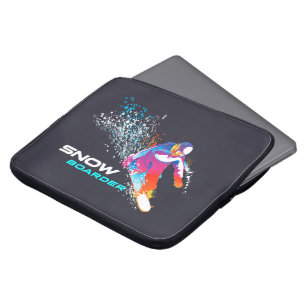 Snowboarding Laptop Sleeve Bag 15"