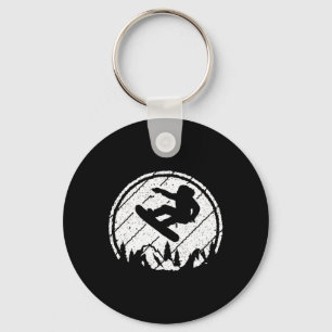 Snowboarding Lover Snowboarder Snowboard Key Ring
