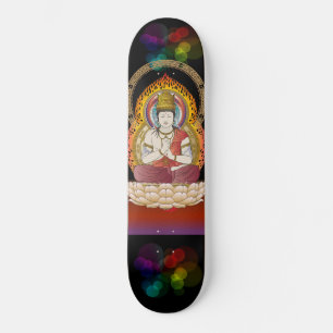 Snowboarding of Buddha Skateboard
