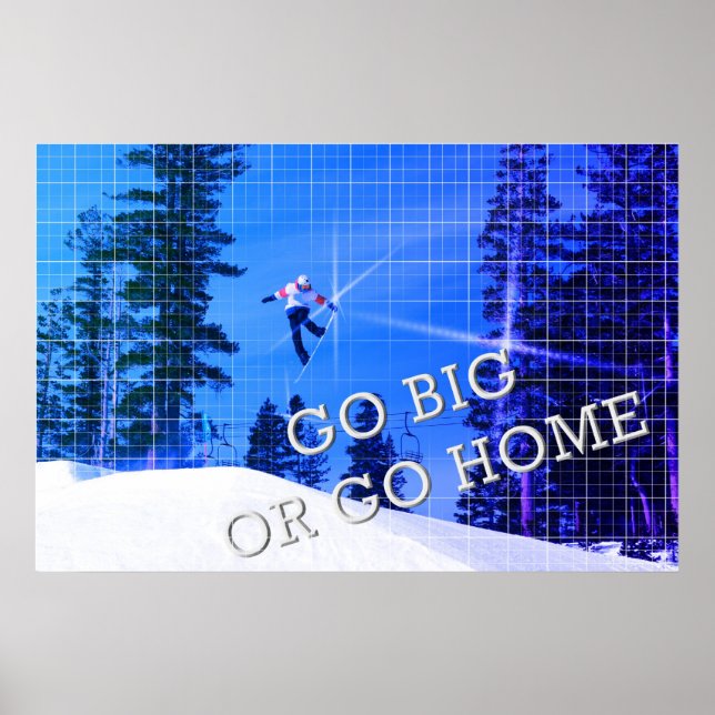 Snowboarding poster (Front)