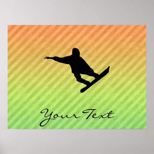 Snowboarding Poster (Front)