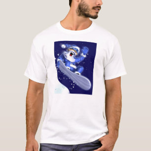 Snowboarding Santa T-Shirt