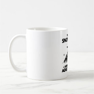 Snowboarding Sayings   Snowboarder Mountains Gifts Coffee Mug