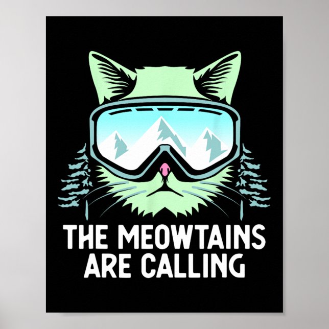 Snowboarding Skiing Art For Men Women Kid Winter S Poster (Front)