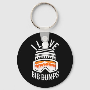 Snowboarding Skiing Snowboard Funny Snowboarder Key Ring