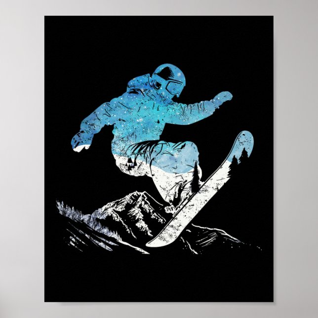 Snowboarding Snowboard 10  Poster (Front)