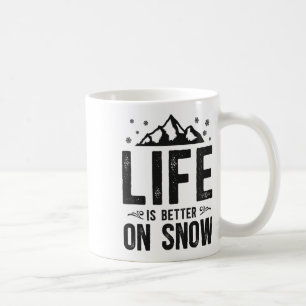 Snowboarding Snowboard Mountain Ski Skiing Coffee Mug