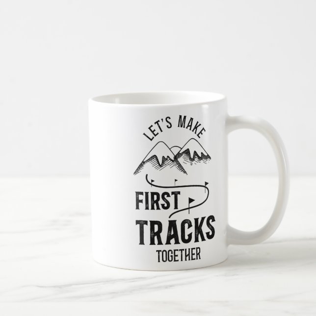 Snowboarding Snowboard Ski Skiing Mountain  Coffee Mug (Right)