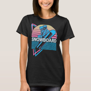 Snowboarding Snowboard Snowboarder Retro T-Shirt
