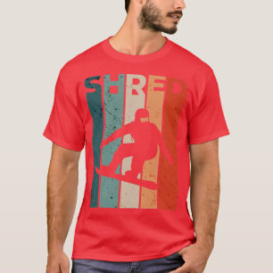 Snowboarding Snowboard Snowboarding Shred Vintage T-Shirt