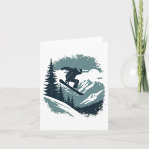 Snowboarding Snowboarder 2  Card