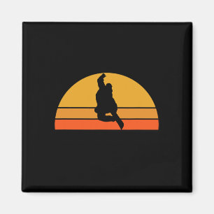 Snowboarding Snowboarder Snow Snow Winter Sunset R Magnet