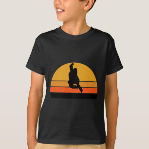 Snowboarding Snowboarder Snow Snow Winter Sunset R T-Shirt