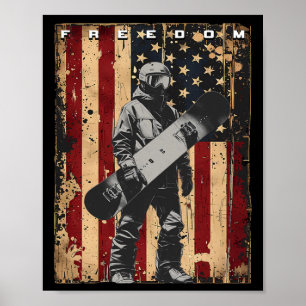 Snowboarding Snowboarder Snowboard Poster